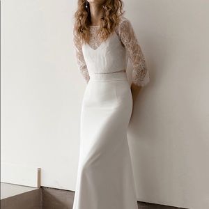 Boho Lace Bridal Top